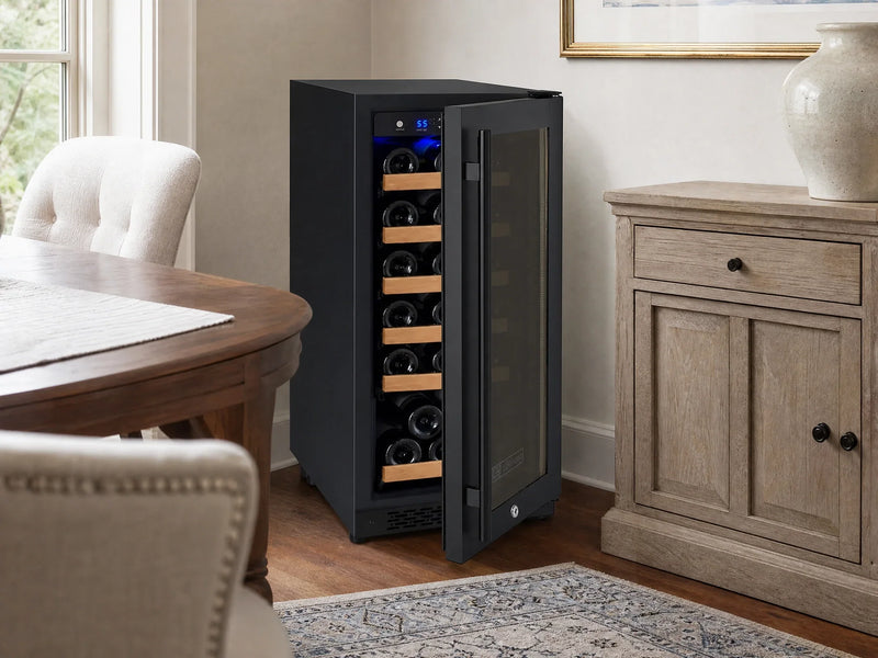 Allavino 15 inch FlexCount II 30 Bottle wine refrigerator lifestyle view