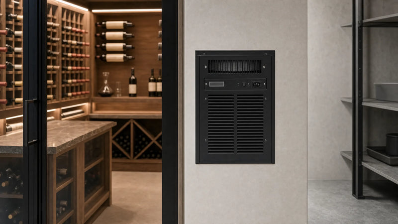Breezaire WKL 6000 Black Aluminum technical installation context