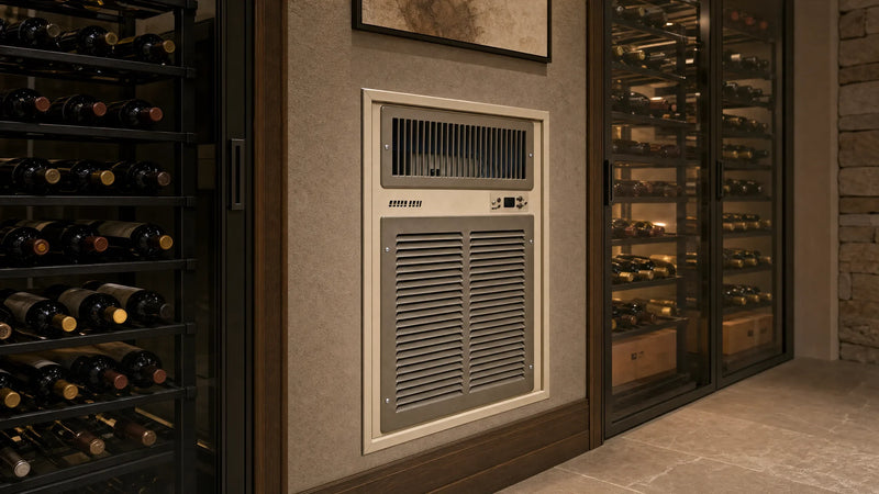 Breezaire WKL 6000 wine cellar installation