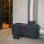 Wine Guardian D025 ducted cooling system installed for a residential wine cellar
