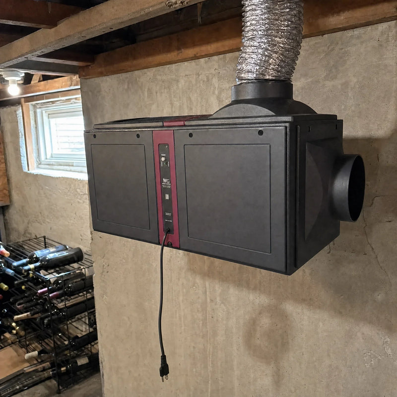 Wine Guardian D050 cooling unit lifestyle