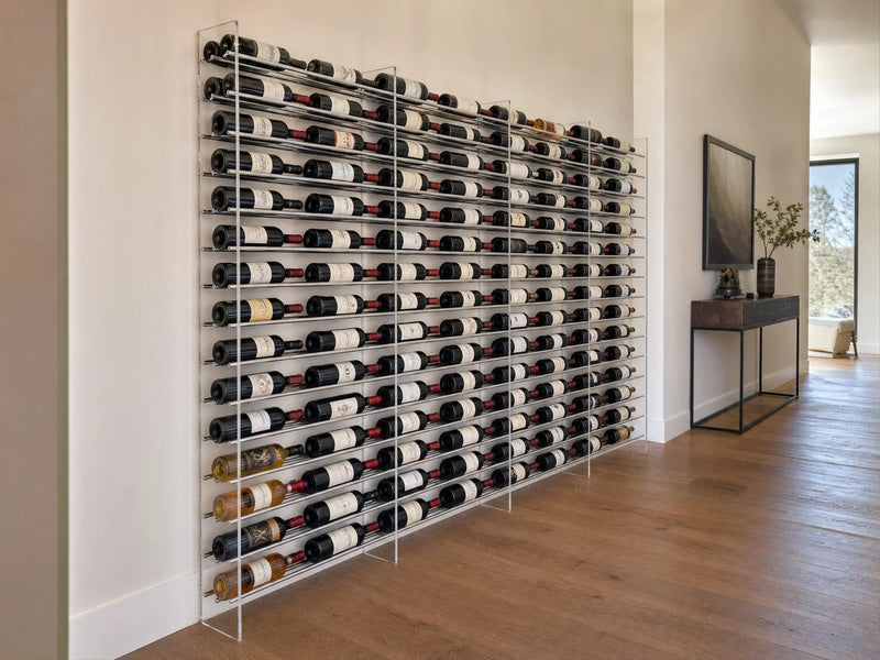 Evolution Wine Tower 47 with 3 extensions, 324 bottles, lifestyle room view
