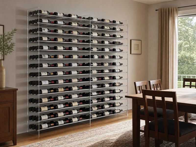 Evolution Wine Tower 72 with 1 extension, 252 bottles, lifestyle room view