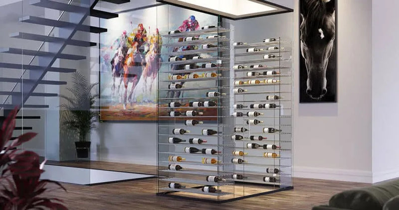 Evolution Wine Tower 92" 162 bottle