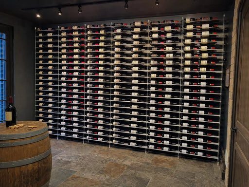 Evolution Wine Tower 92 with 3 extensions, 648 bottles, lifestyle room view