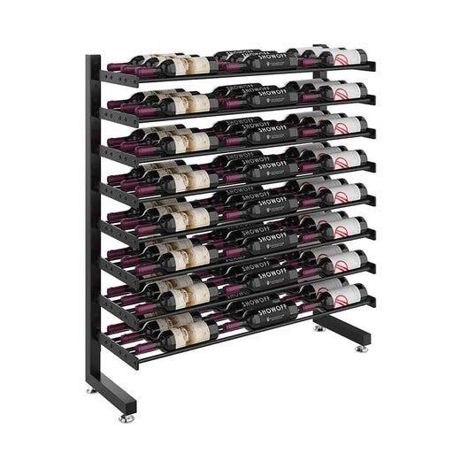 Evolution Single-Sided 72 Bottle Display Rack