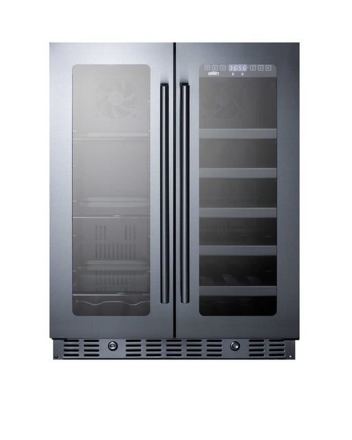 Summit ALFD24WBV wine and beverage center front
