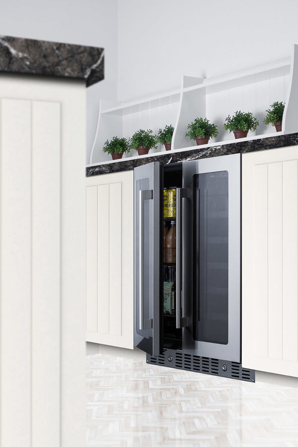 Summit ALFD24WBV wine and beverage center lifestyle