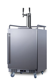 Summit SBC682WKDTWIN kegerator angle