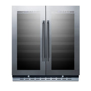 Summit SWC3066B 30-inch wine cellar front