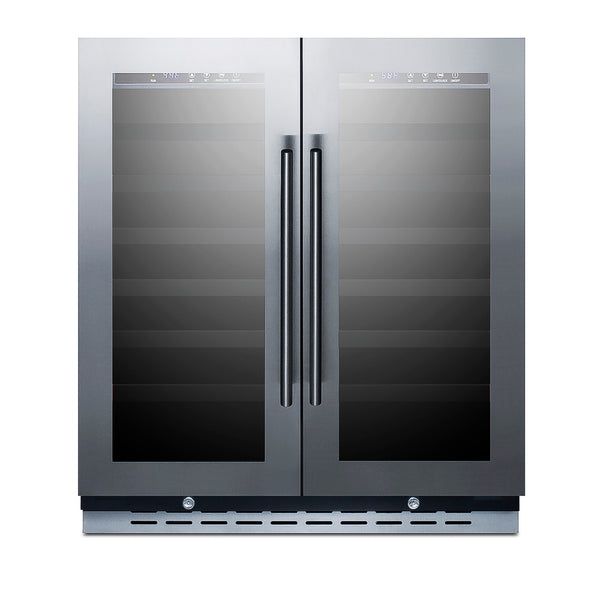 Summit SWC3066B 30-inch wine cellar front