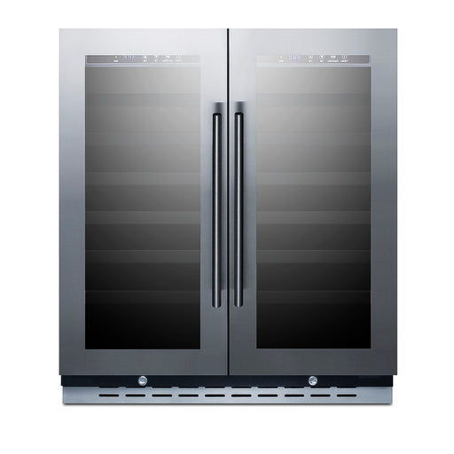 Summit SWC3066B 30-inch wine cellar front