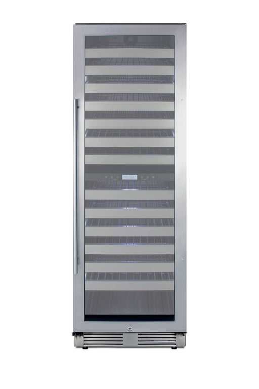 Summit SWCP2163 24-inch dual-zone wine cellar front