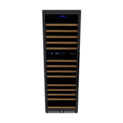 24" FlexCount II 172 Bottle Dual Zone Black wine refrigerator — 3D AR model