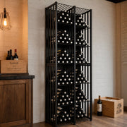 Wine bin tall lifestyle in cellar