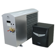 Wine Guardian SS018 ductless split system, fan coil and condensing unit