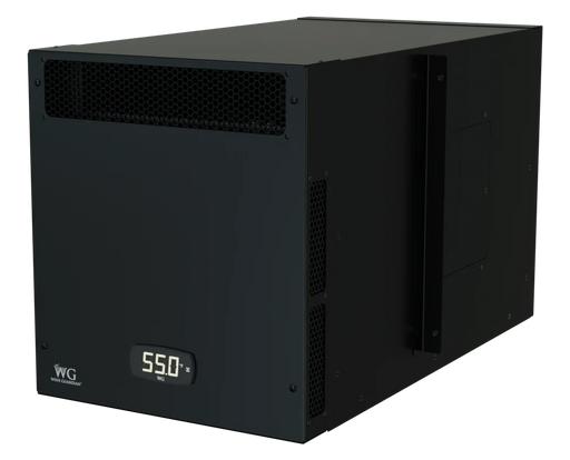 Included in this package: Wine Guardian TTW01B Classic through-the-wall cooling unit
