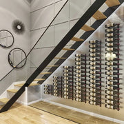 W Series Under the Stairs Wine Wall Kit Mounted Metal Wine Rack Kit